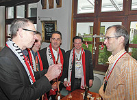 Beim Pompe Jupp Sieglar: Prinzenfrühstück des Hoofe volle Lööre 2011 Könige Sieglar: Prinzenfrühstück des Hoofe volle Lööre 2011